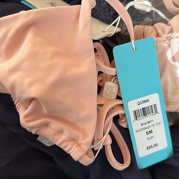 NWT Beach bunny quinn bikini racerback top - Picture 3 of 3